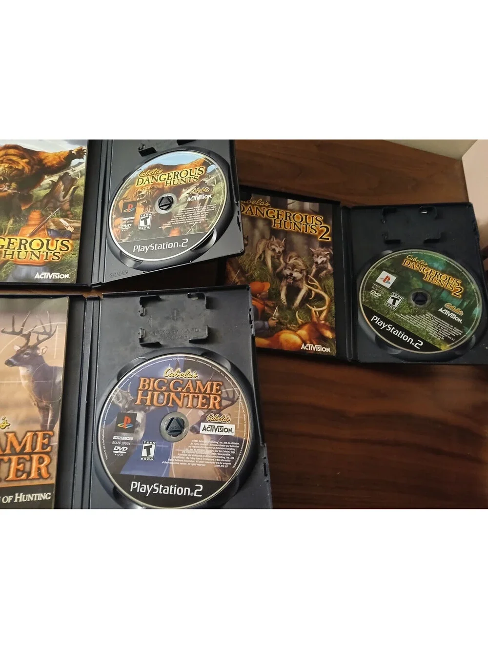 Cabela's (PlayStation 2) Mega Bundle Of 8 (READ)